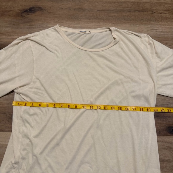 Industry of All Nations Pique Long SleeveCrewneck T-shirt Undyed XL Mens - Picture 6 of 7